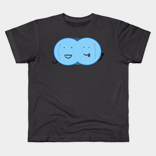 Cute Mitosis Kids T-Shirt by antluzzi